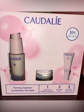 Caudalie Firming Cashmere Cream & Serum Set - White and Blue Packaging